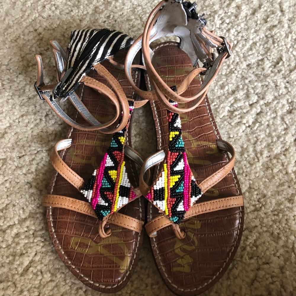 Colorful Sam Edelman sandals